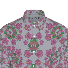 Load image into Gallery viewer, All-Over Print Men's Long Sleeve Shirt | 115GSM Cotton poplin