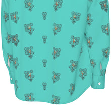 Load image into Gallery viewer, Slick Horn All-Over Print Men's Long Sleeve Shirt | 115GSM Cotton poplin