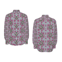 Load image into Gallery viewer, All-Over Print Men's Long Sleeve Shirt | 115GSM Cotton poplin