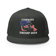 Load image into Gallery viewer, Cowboys for TRUMP Trucker Cap