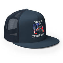 Load image into Gallery viewer, Cowboys for TRUMP Trucker Cap
