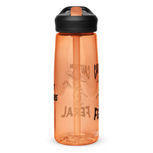 Load image into Gallery viewer, Caution Feral Sports water bottle
