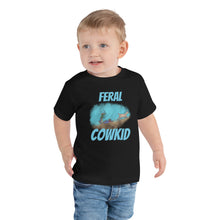Load image into Gallery viewer, Feral CowKid Toddler Short Sleeve Tee