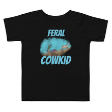 Load image into Gallery viewer, Feral CowKid Toddler Short Sleeve Tee