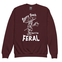 Load image into Gallery viewer, Sorry Teach Youth crewneck sweatshirt