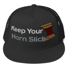 Load image into Gallery viewer, Keep YourHorn Slick Trucker Cap
