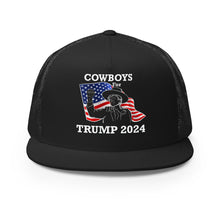 Load image into Gallery viewer, Cowboys for TRUMP Trucker Cap
