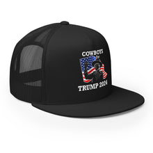 Load image into Gallery viewer, Cowboys for TRUMP Trucker Cap
