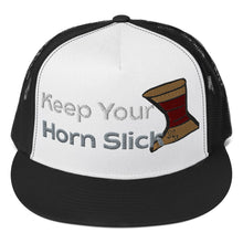 Load image into Gallery viewer, Keep YourHorn Slick Trucker Cap
