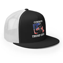 Load image into Gallery viewer, Cowboys for TRUMP Trucker Cap
