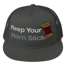 Load image into Gallery viewer, Keep YourHorn Slick Trucker Cap
