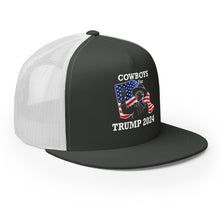 Load image into Gallery viewer, Cowboys for TRUMP Trucker Cap
