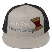 Load image into Gallery viewer, Keep YourHorn Slick Trucker Cap
