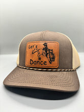 Load image into Gallery viewer, Let’s Dance leather patch hat
