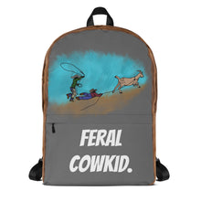 Load image into Gallery viewer, Feral CowKid Goat Roper Backpack
