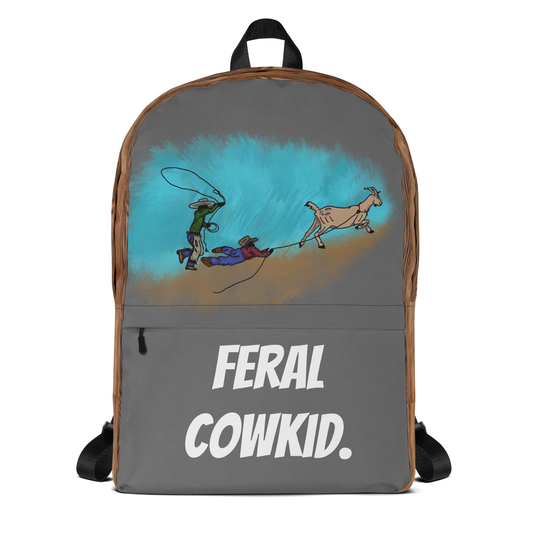 Feral CowKid Goat Roper Backpack