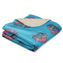 Load image into Gallery viewer, Montana Cowgirl Sherpa blanket
