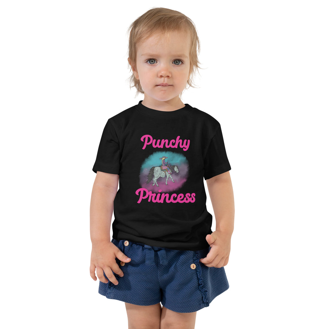 Punchy Princess Toddler Short Sleeve Tee