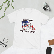 Load image into Gallery viewer, Cowboys for trump Short-Sleeve Unisex T-Shirt
