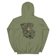 Load image into Gallery viewer, Keep Your Horn Slick Unisex Hoodie
