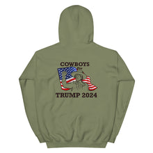 Load image into Gallery viewer, Cowboys for TRUMP Unisex Hoodie
