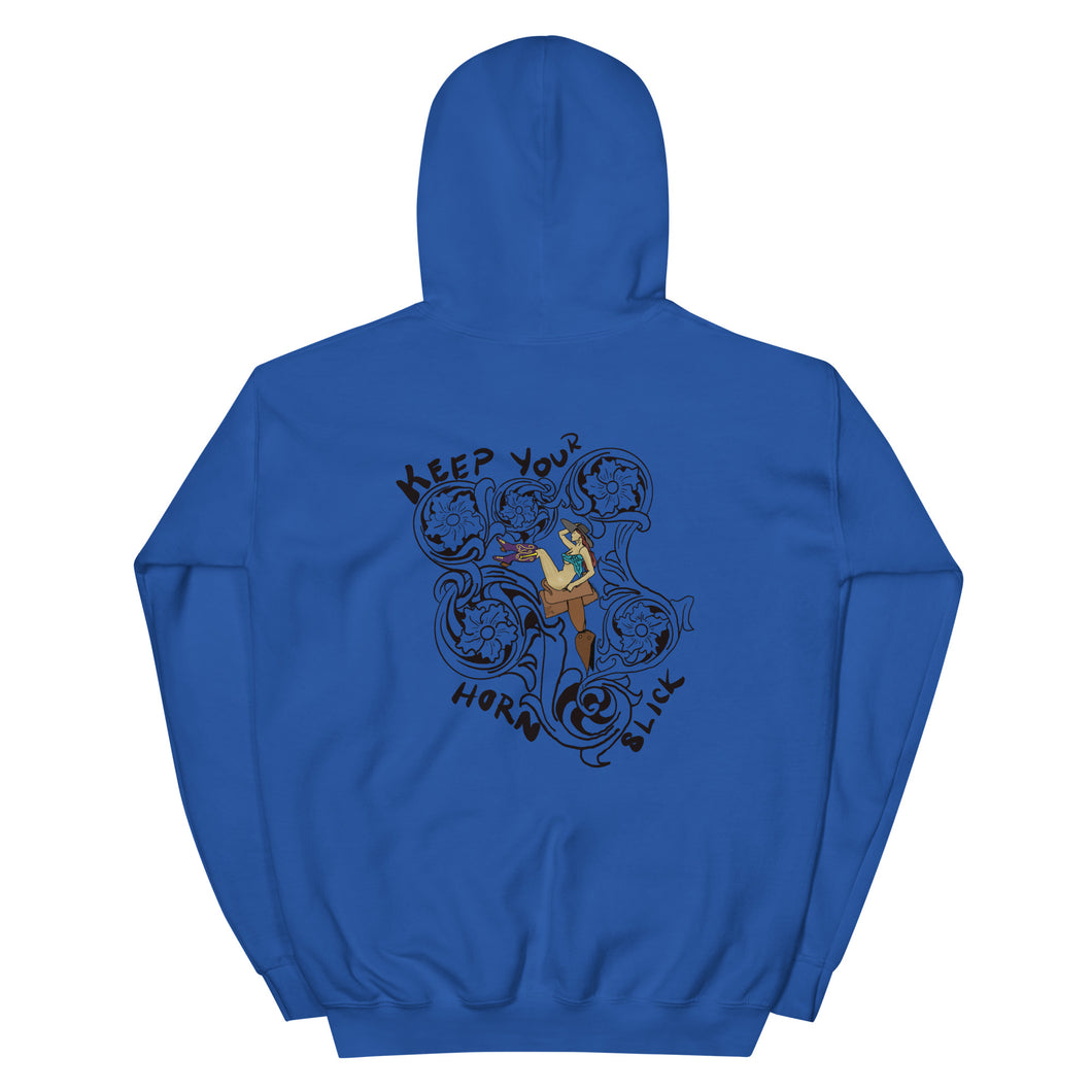 Keep Your Horn Slick Unisex Hoodie