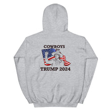 Load image into Gallery viewer, Cowboys for TRUMP Unisex Hoodie
