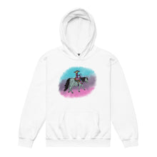 Load image into Gallery viewer, Punchy Princess Youth heavy blend hoodie
