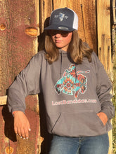 Load image into Gallery viewer, Aztec Bucking Horse Hoodie
