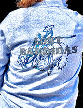 Load image into Gallery viewer, Silver engraved LostBandidas 1/4 zip
